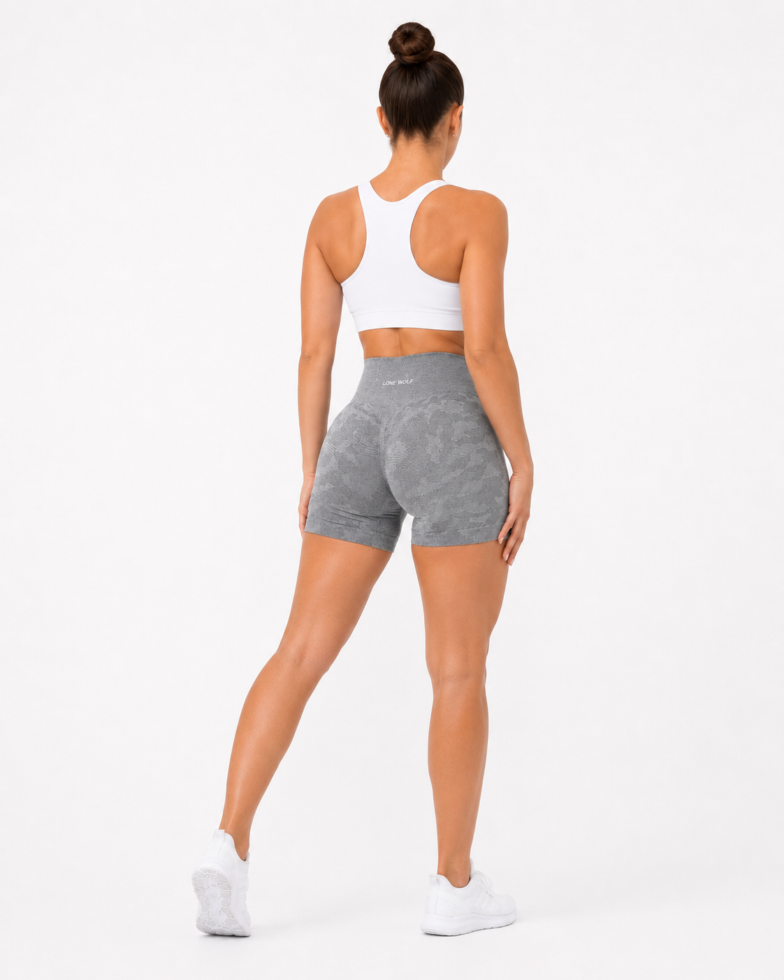 High Waisted CAMO Shorts