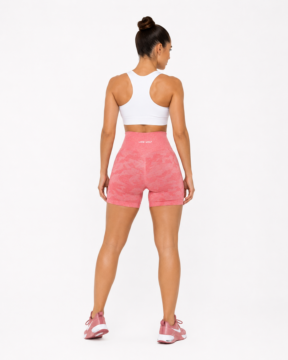 High Waisted CAMO Shorts