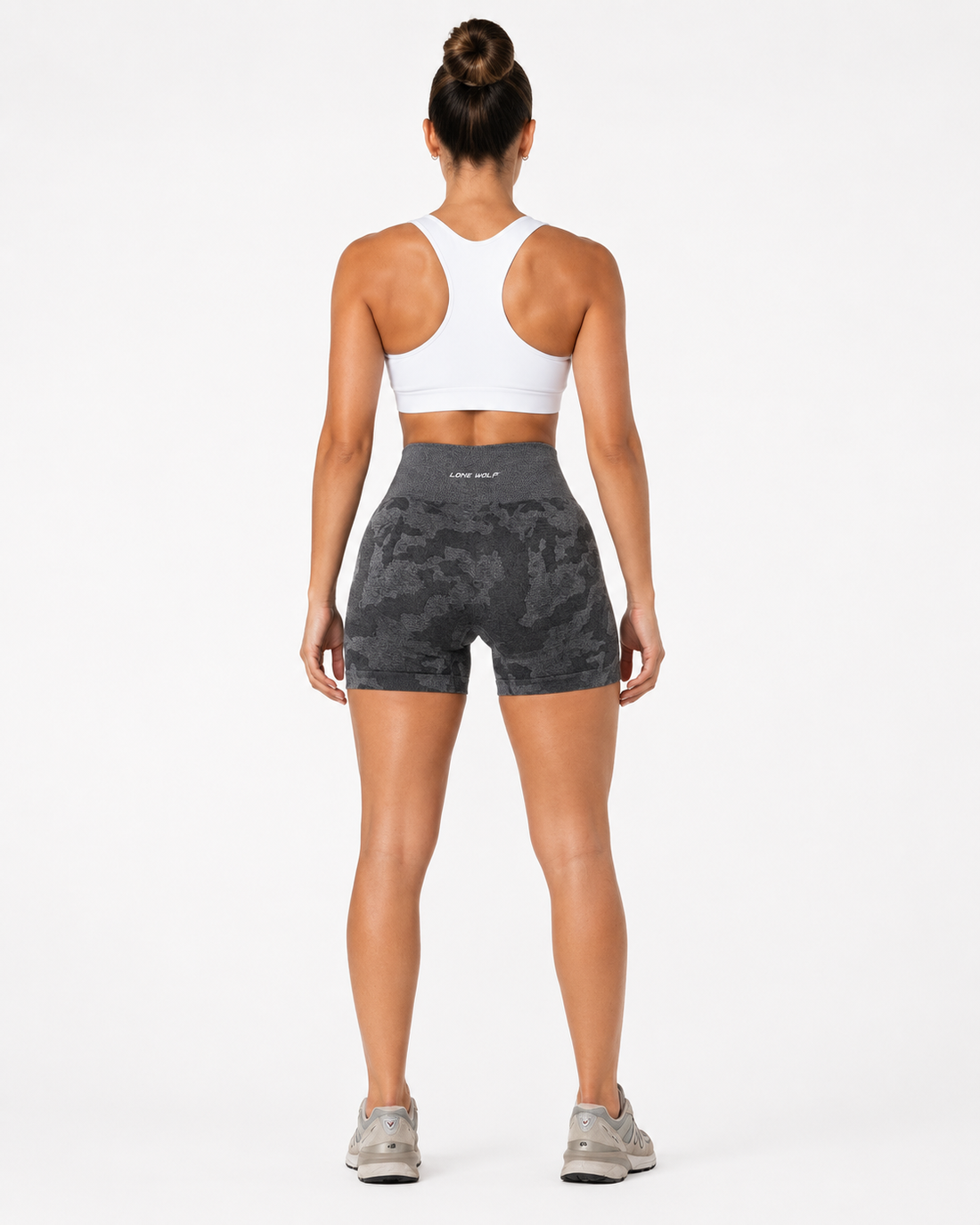 High Waisted CAMO Shorts