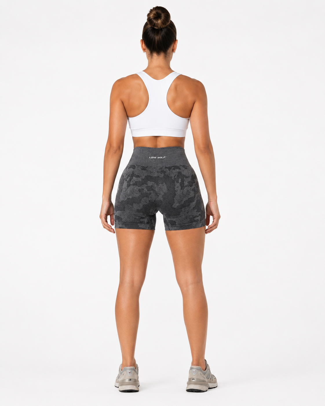 High Waisted CAMO Shorts
