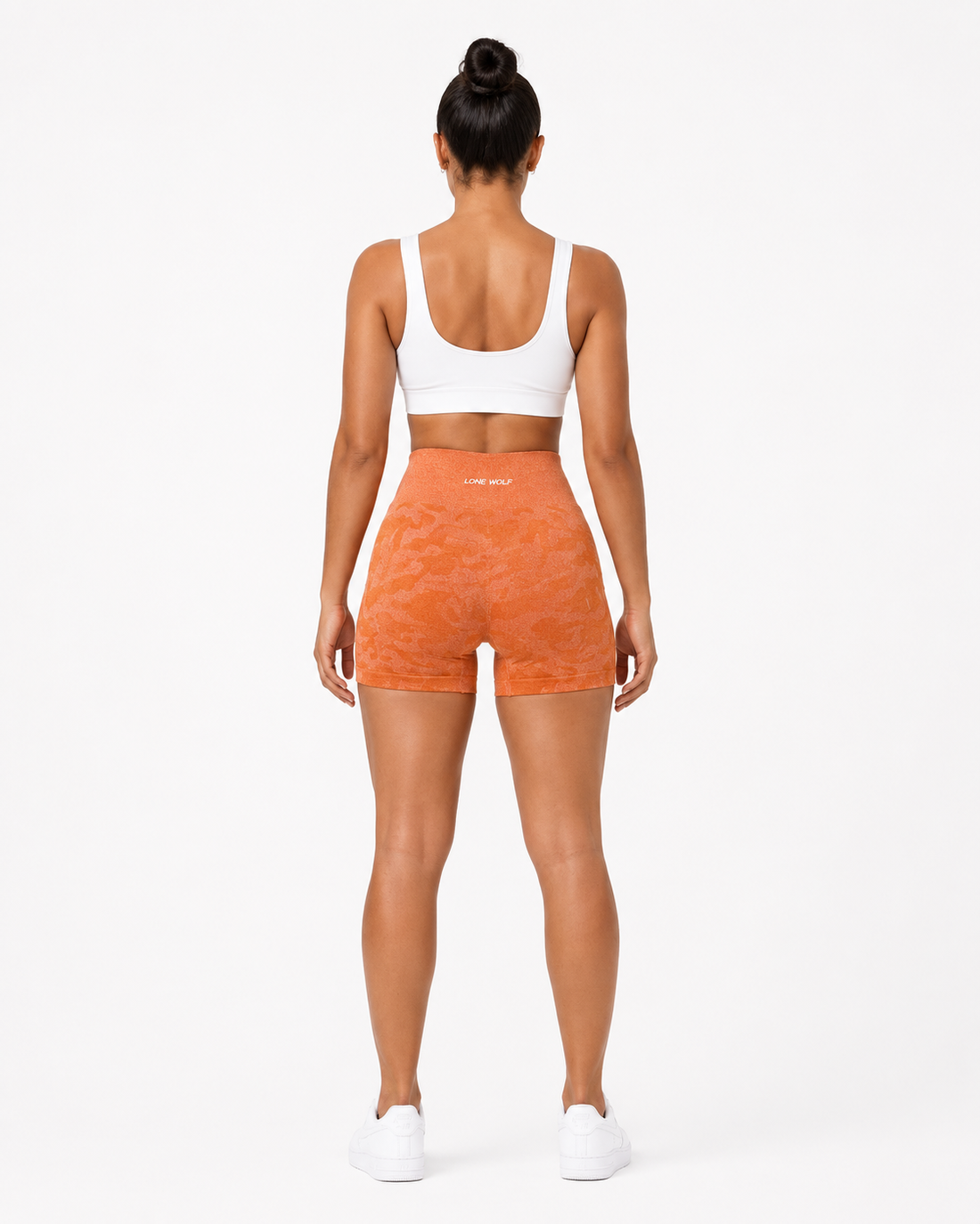 High Waisted CAMO Shorts