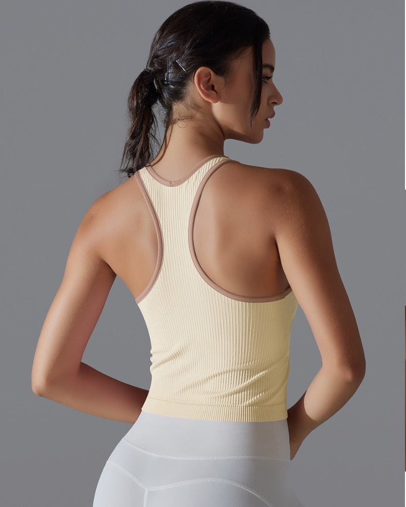 New Ribbed High Stretch Tank Top - 724438.myshopify.com