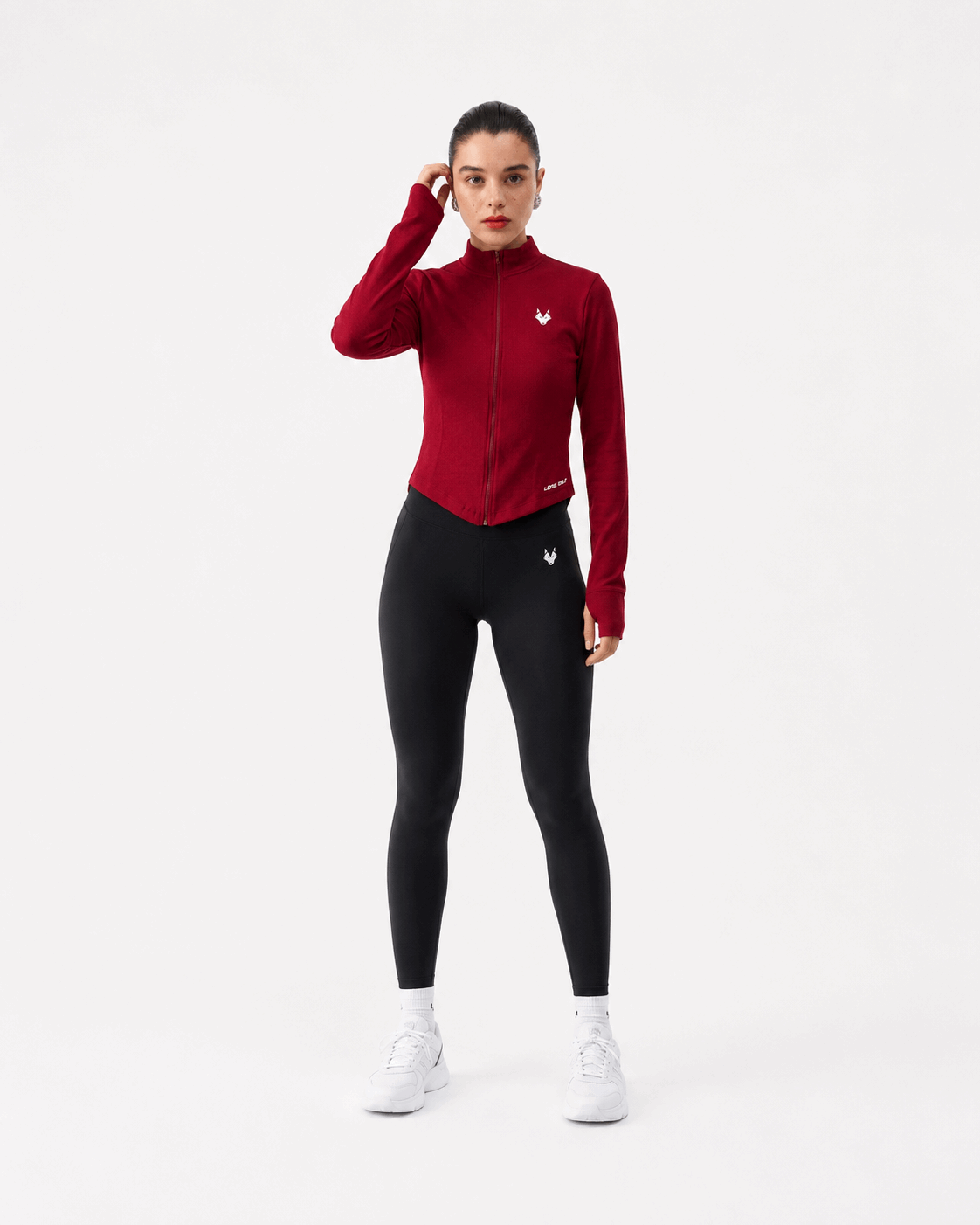 Elevate | Cropped Zip Up Jacket