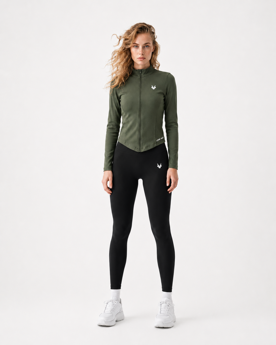 Elevate | Cropped Zip Up Jacket
