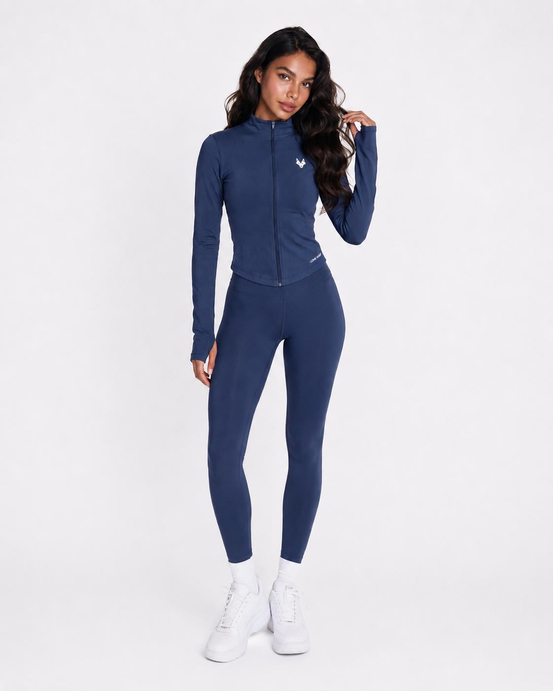 Elevate | Cropped Zip Up Jacket