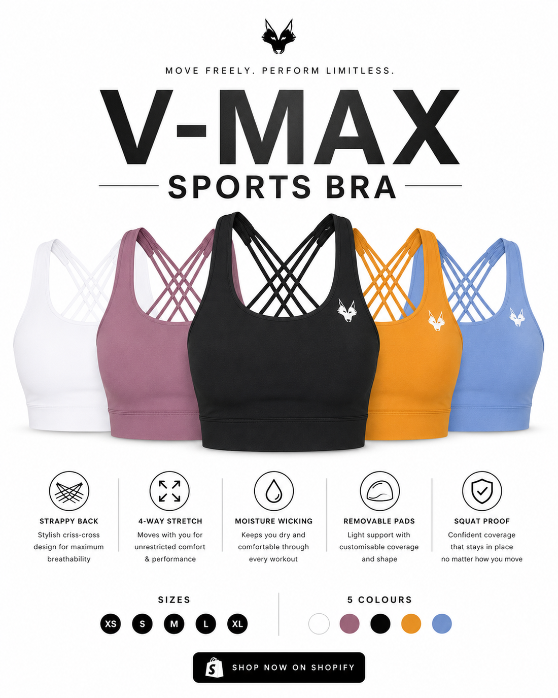 The V-Max Sports Bra