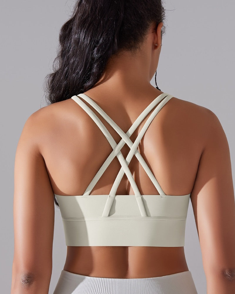 Chloe | Cross Back Sports Bra