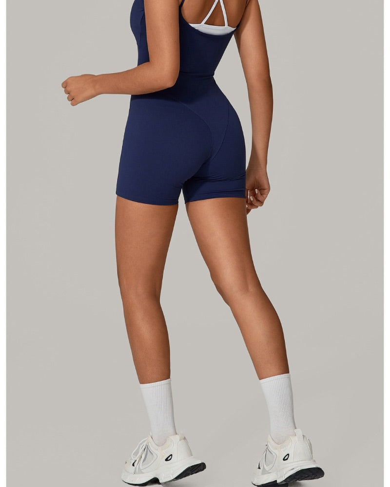 SculptFit Two-Tone Bodysuit