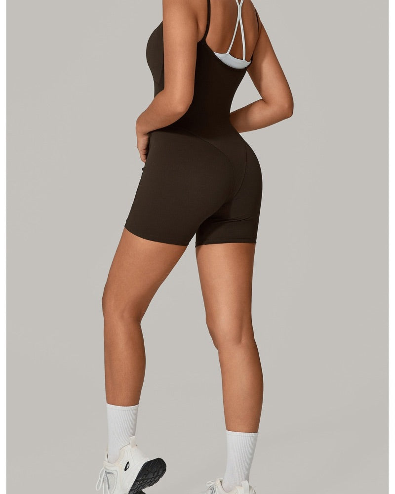 SculptFit Two-Tone Bodysuit