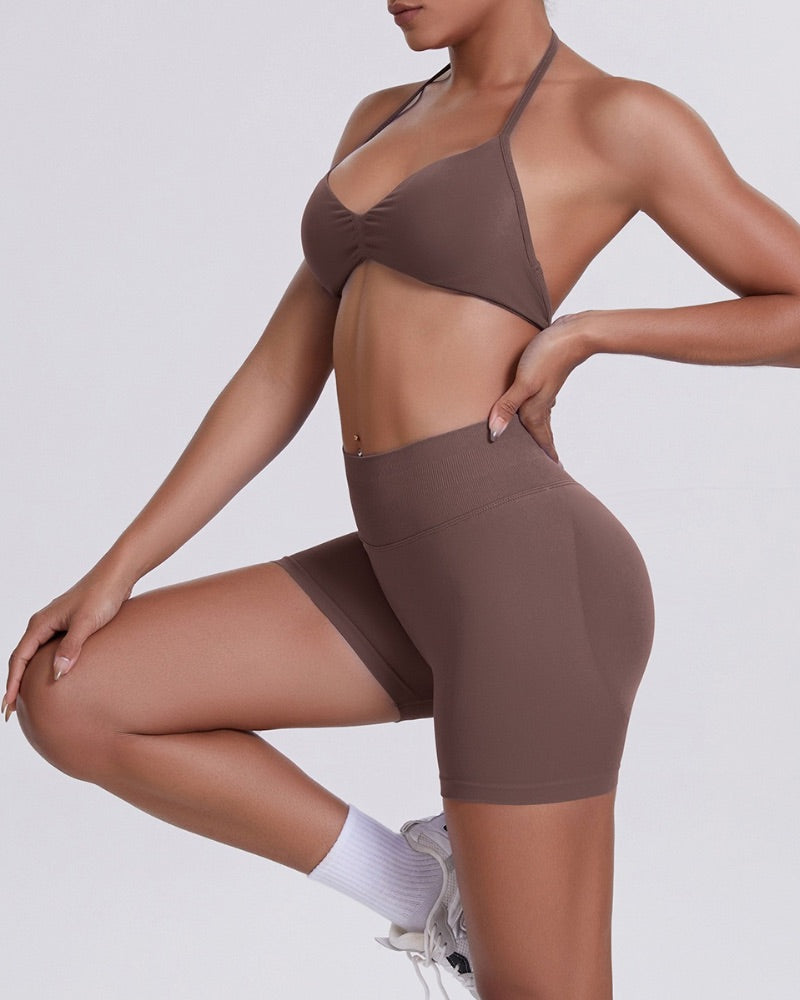 Elevate | Bra Top - Magenta Plum