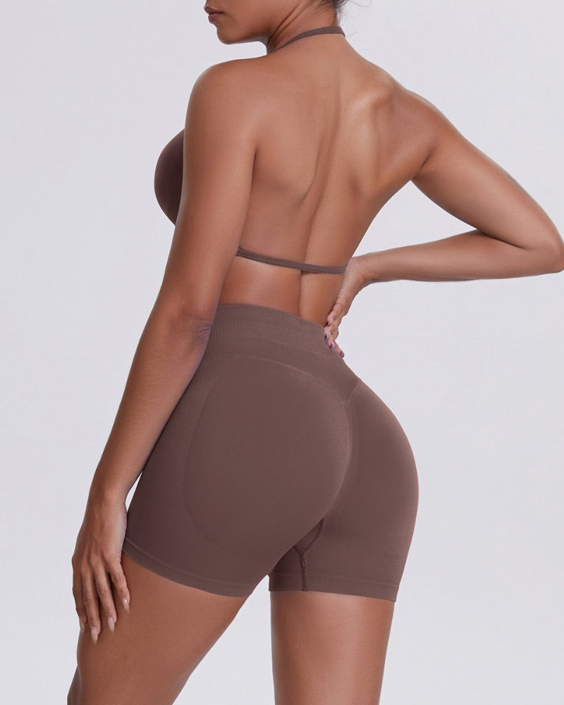 Elevate | Bra Top - Cocoa Brown