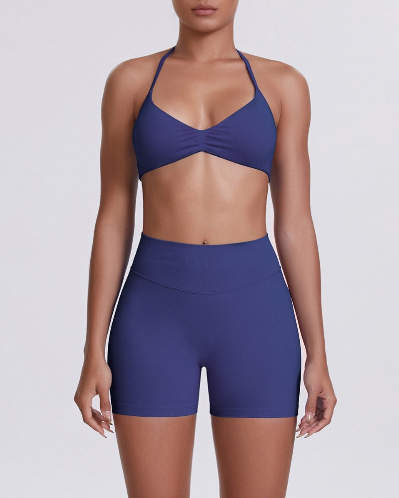 Elevate | Bra Top - Navy Blue