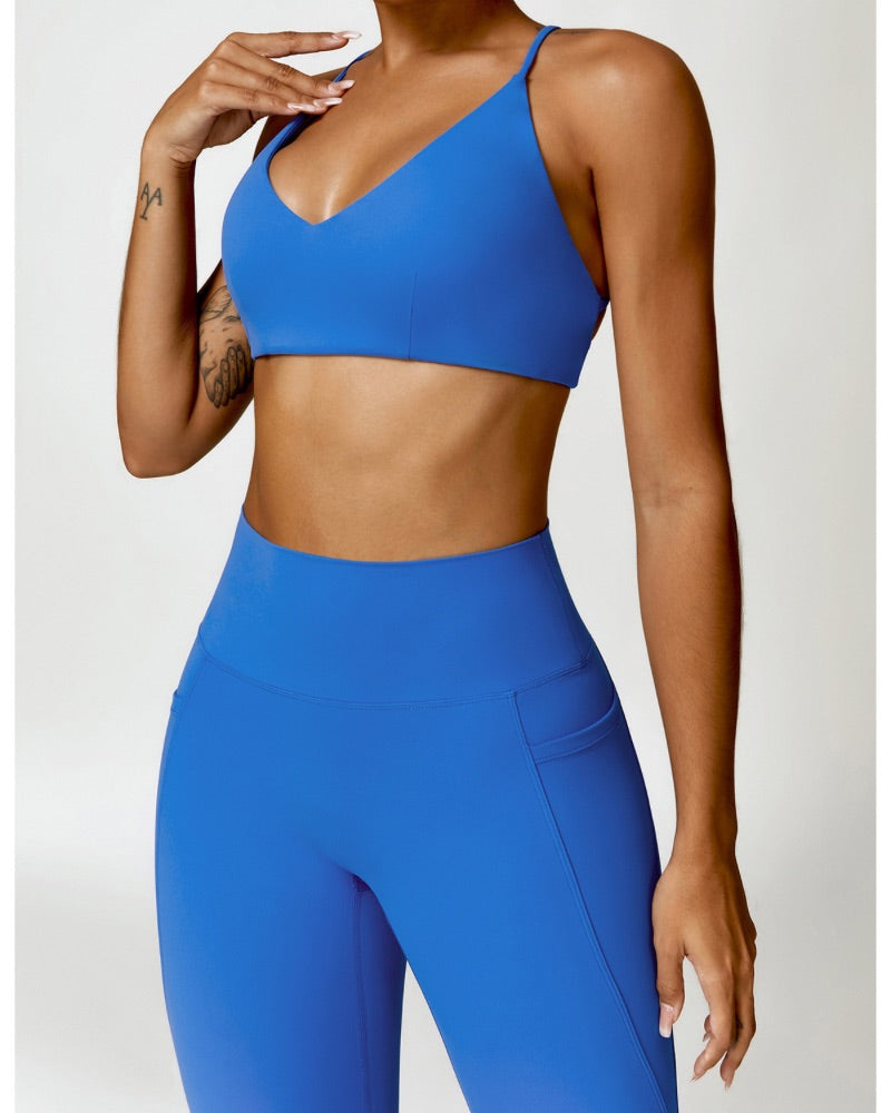 Envy Performance Leggings - Blue - 724438.myshopify.com