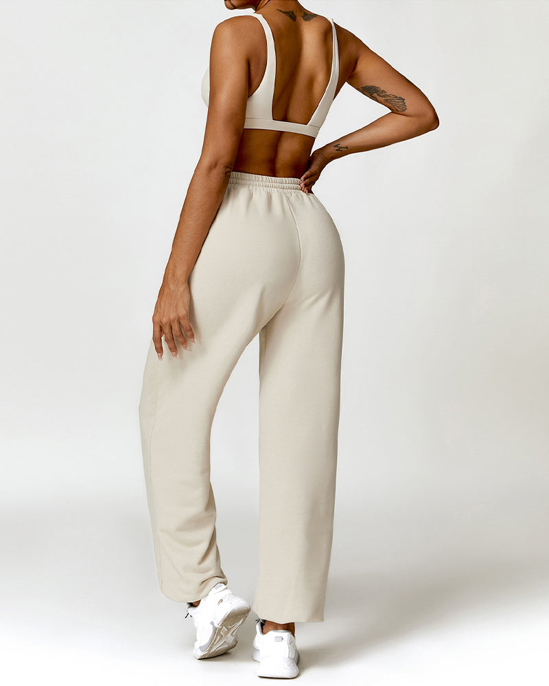 Women’s ENVY Joggers - Beige - 724438.myshopify.com