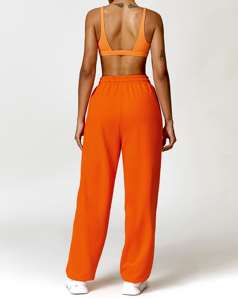 Women’s ENVY Joggers - Orange - 724438.myshopify.com