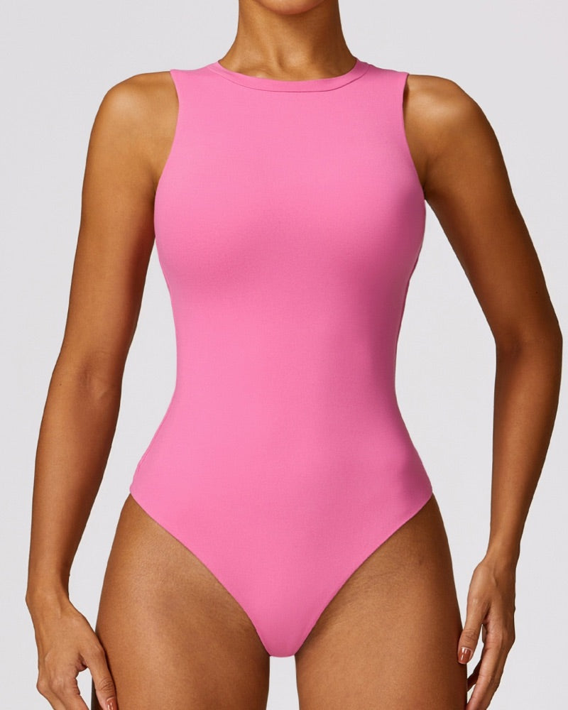 SculptFit Sleeveless Contour Bodysuit - 724438.myshopify.com