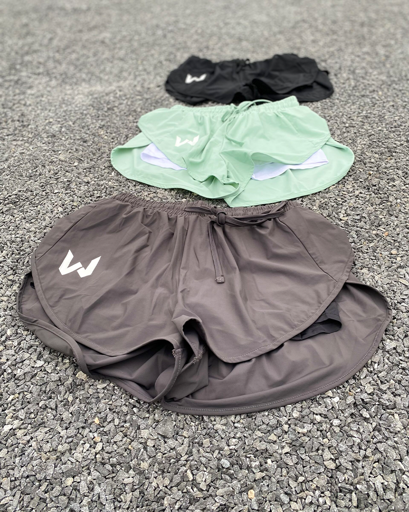 Women’s Runner Shorts - LONE WOLF FITWEAR