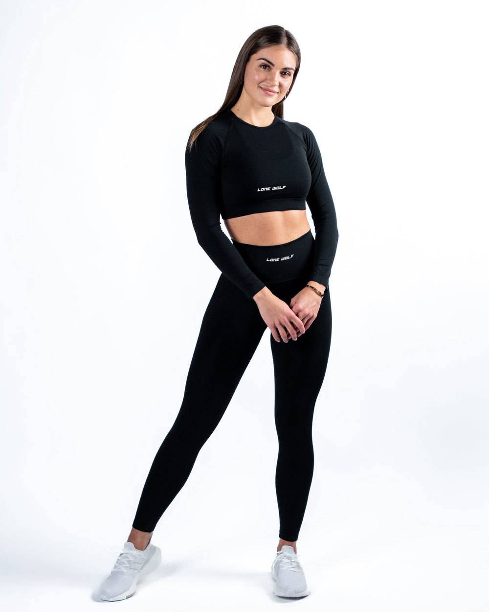 The RAZE crop long sleeve top