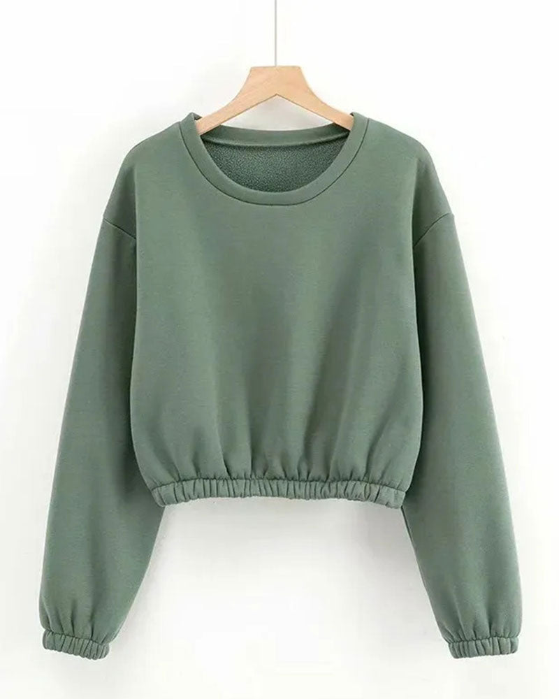 Cropped Pullover - 724438.myshopify.com