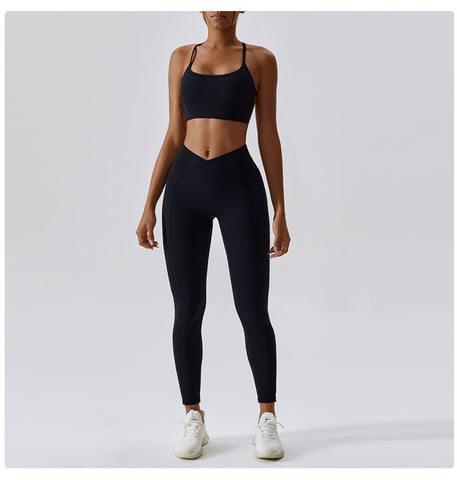 V2 High Waisted Front Wrap Leggings – LONE WOLF FITWEAR