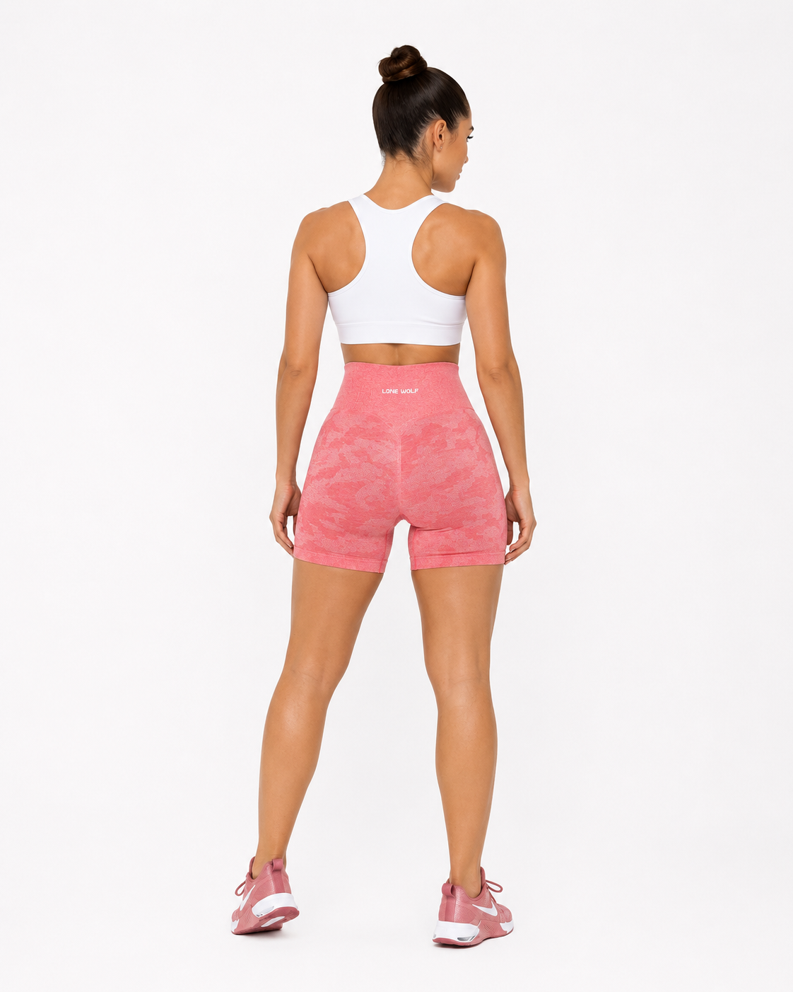 High Waisted CAMO Shorts