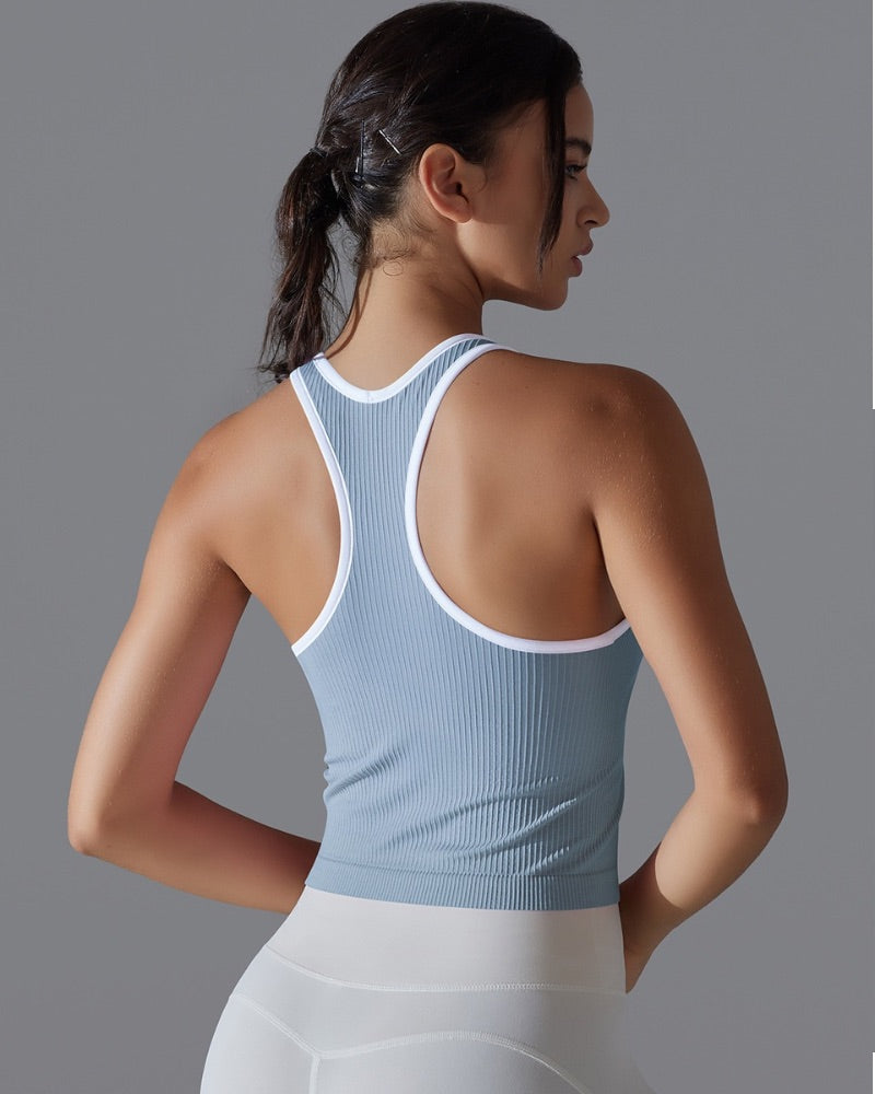 New Ribbed High Stretch Tank Top - 724438.myshopify.com