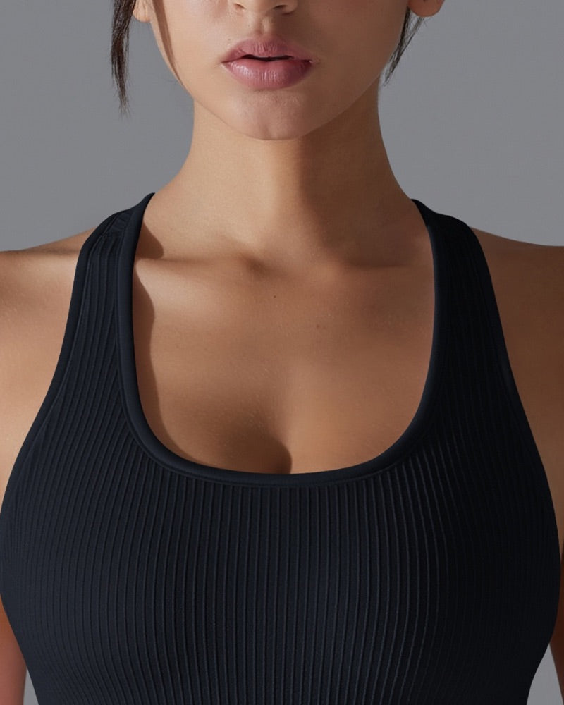 New Ribbed High Stretch Tank Top - 724438.myshopify.com