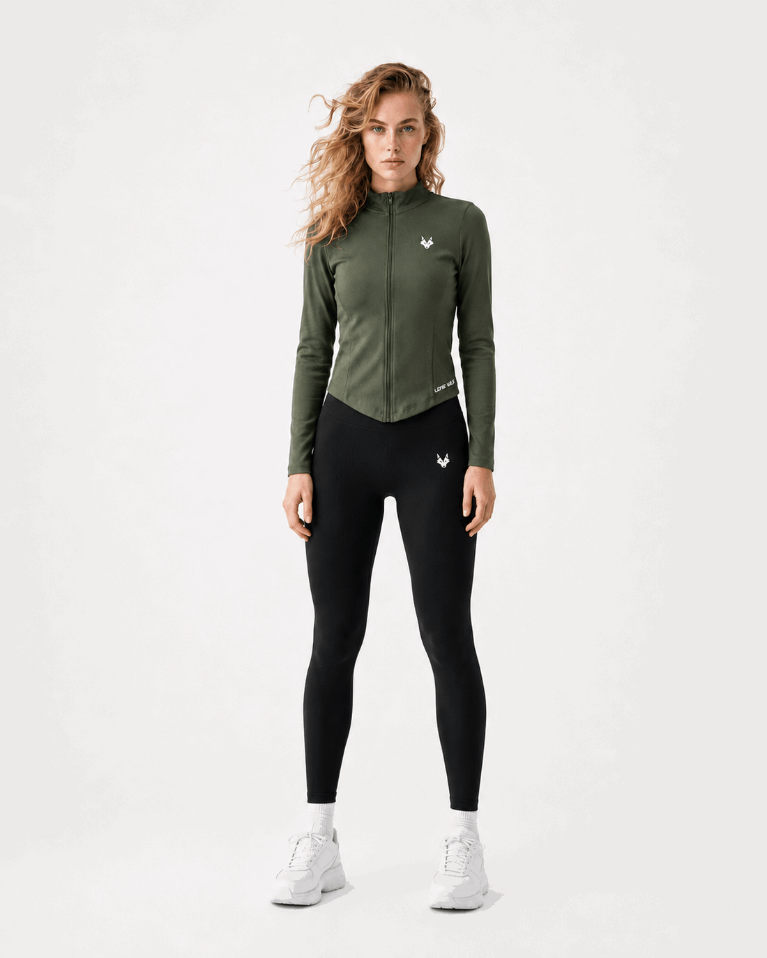 Elevate | Cropped Zip Up Jacket