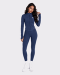 Elevate | Cropped Zip Up Jacket