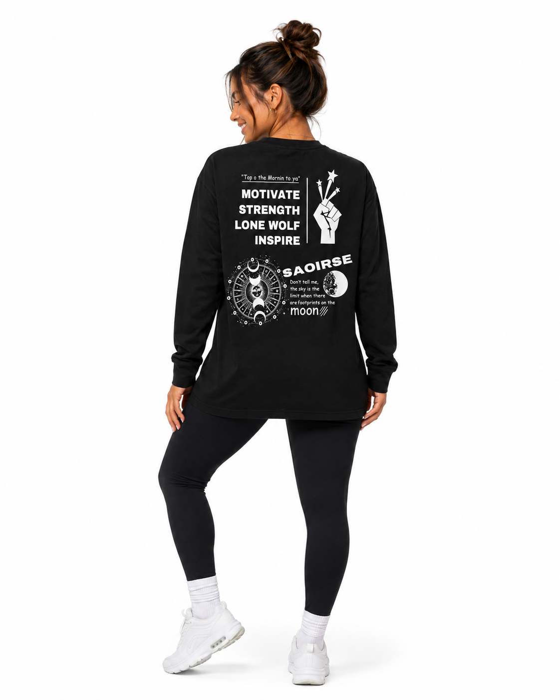Longline long sleeve T-Shirt (New)