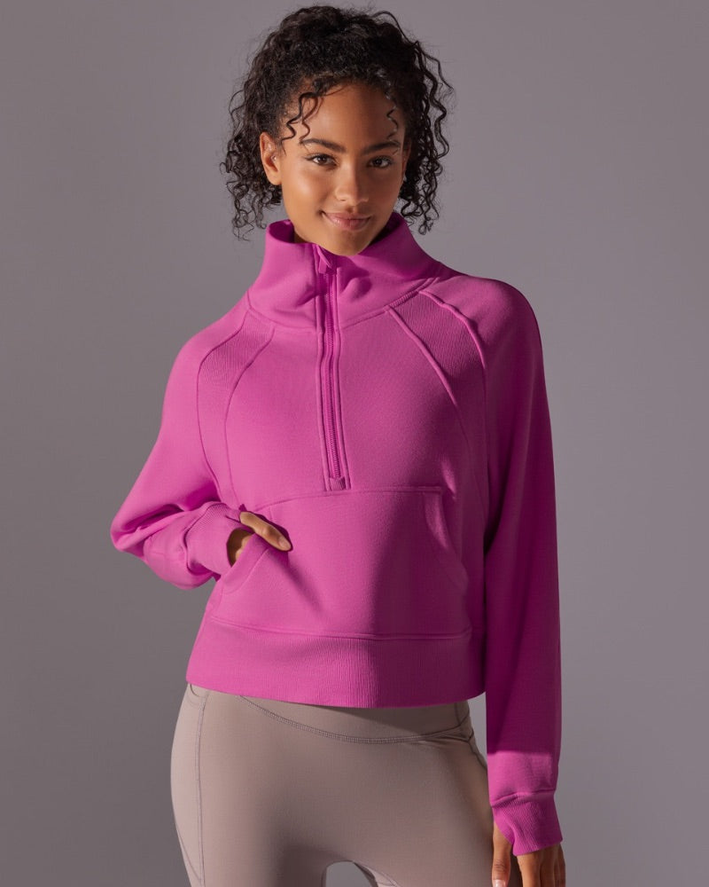 Half Zip Iconic Pullover