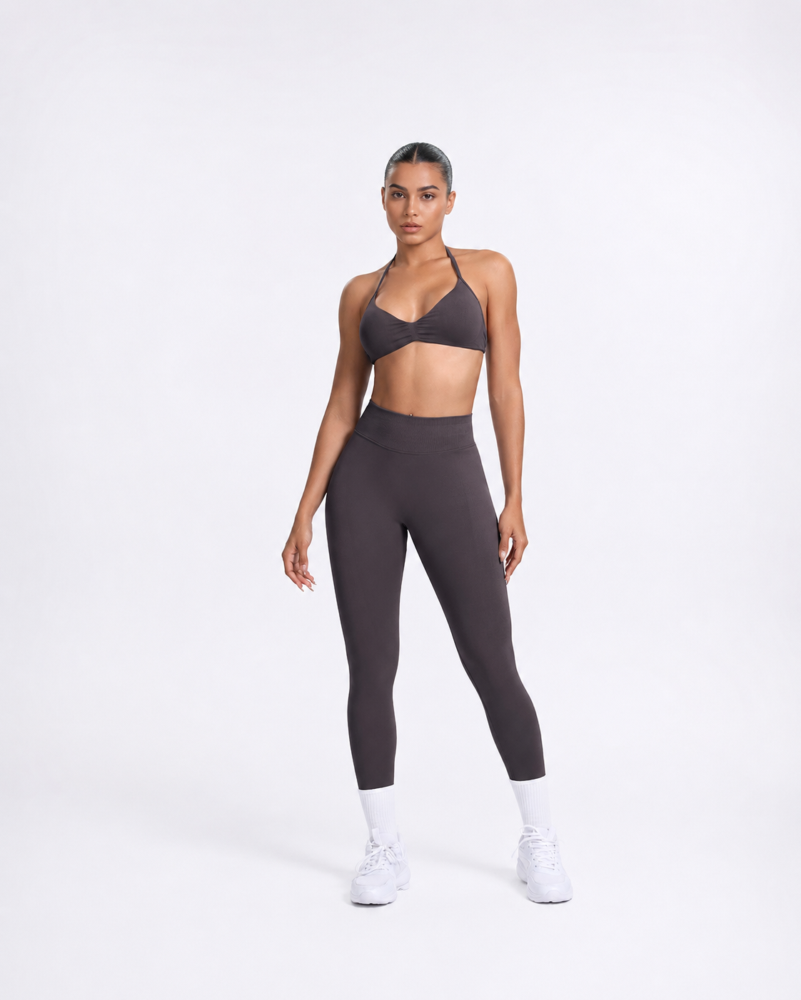 Elevate | Bra Top - Chocolate Brown