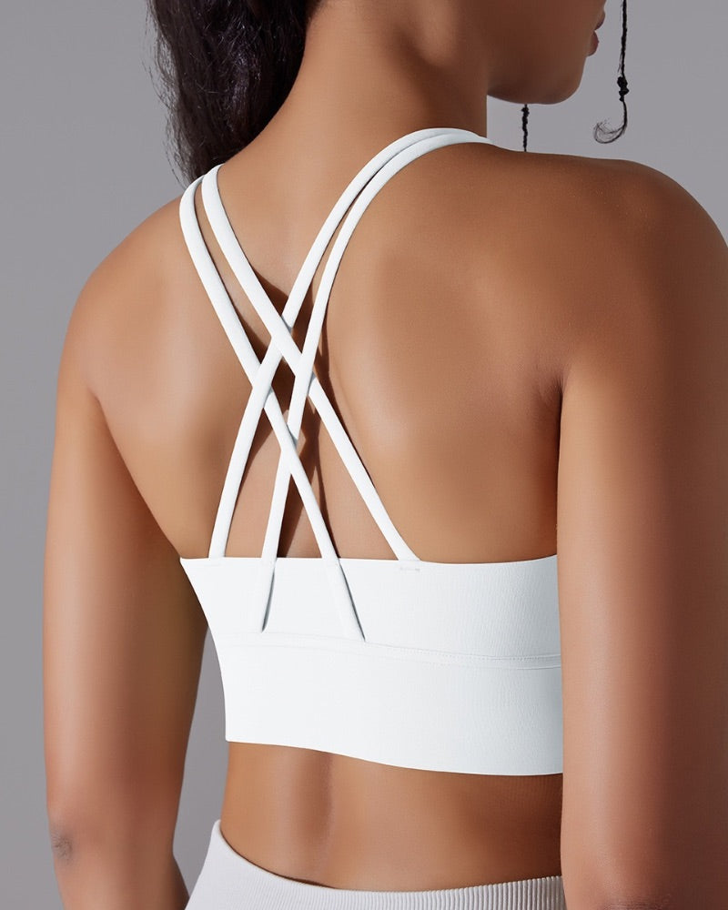 Chloe | Cross Back Sports Bra