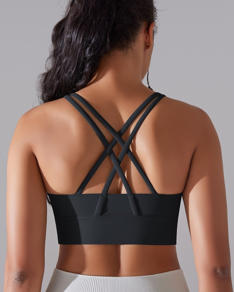 Chloe | Cross Back Sports Bra