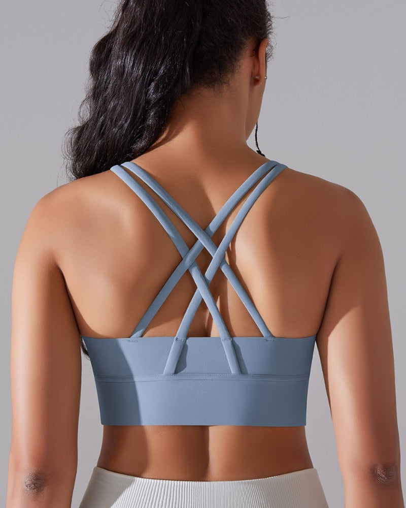 Chloe | Cross Back Sports Bra