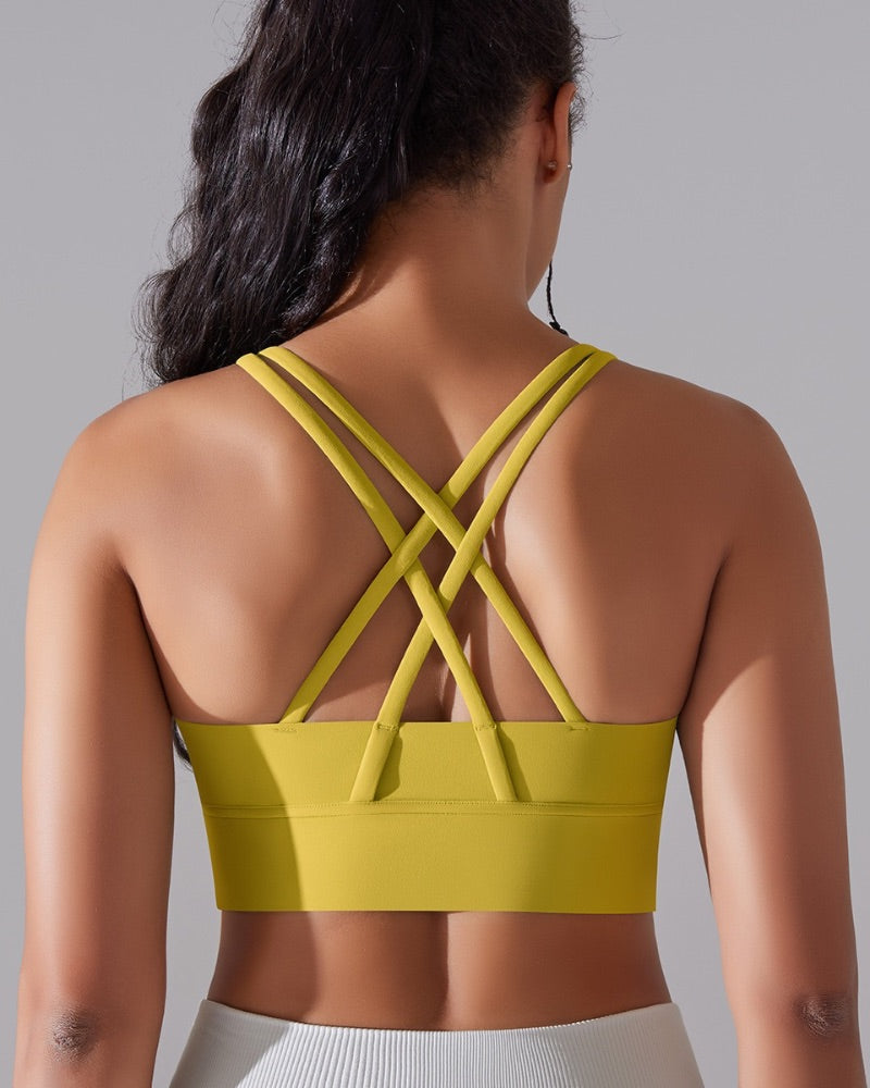 Chloe | Cross Back Sports Bra