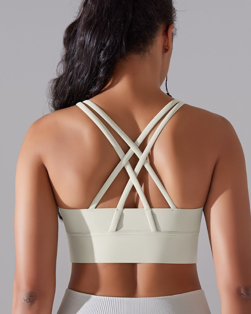 Chloe | Cross Back Sports Bra