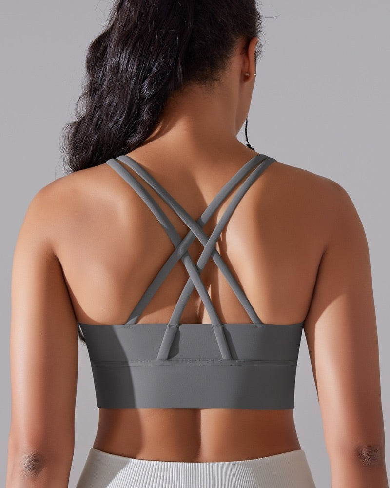 Chloe | Cross Back Sports Bra