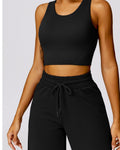 Flared Jogger and Bra Top - 724438.myshopify.com