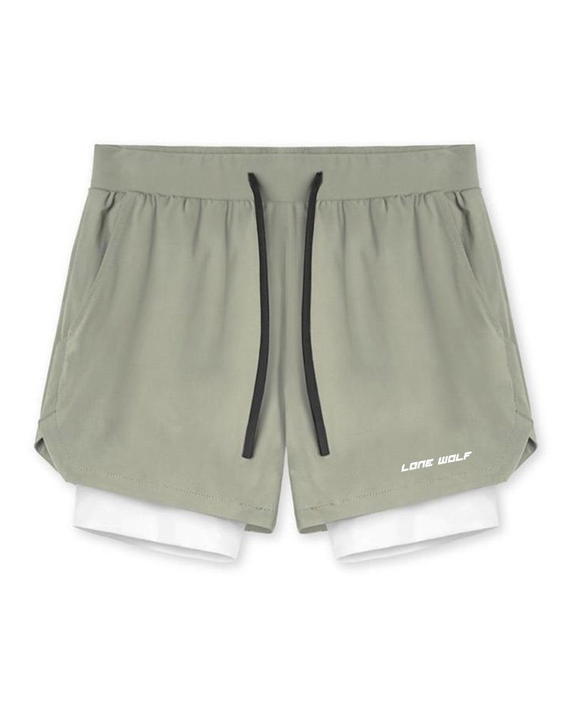 Men's M2 Gym Shorts - 2 in 1 - 724438.myshopify.com