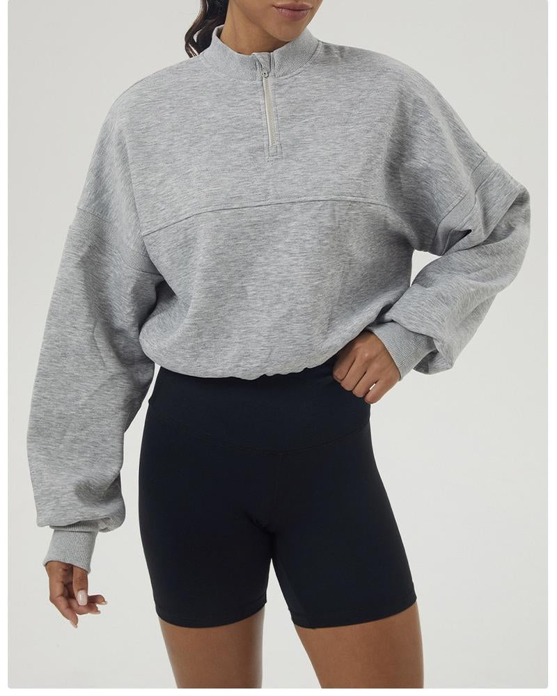 Evolve Quarter-Zip Pullover - Luna Grey