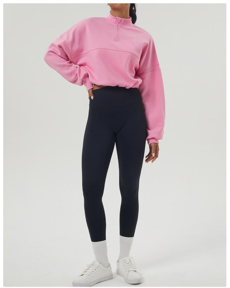 Evolve Quarter-Zip Pullover - Envy Pink