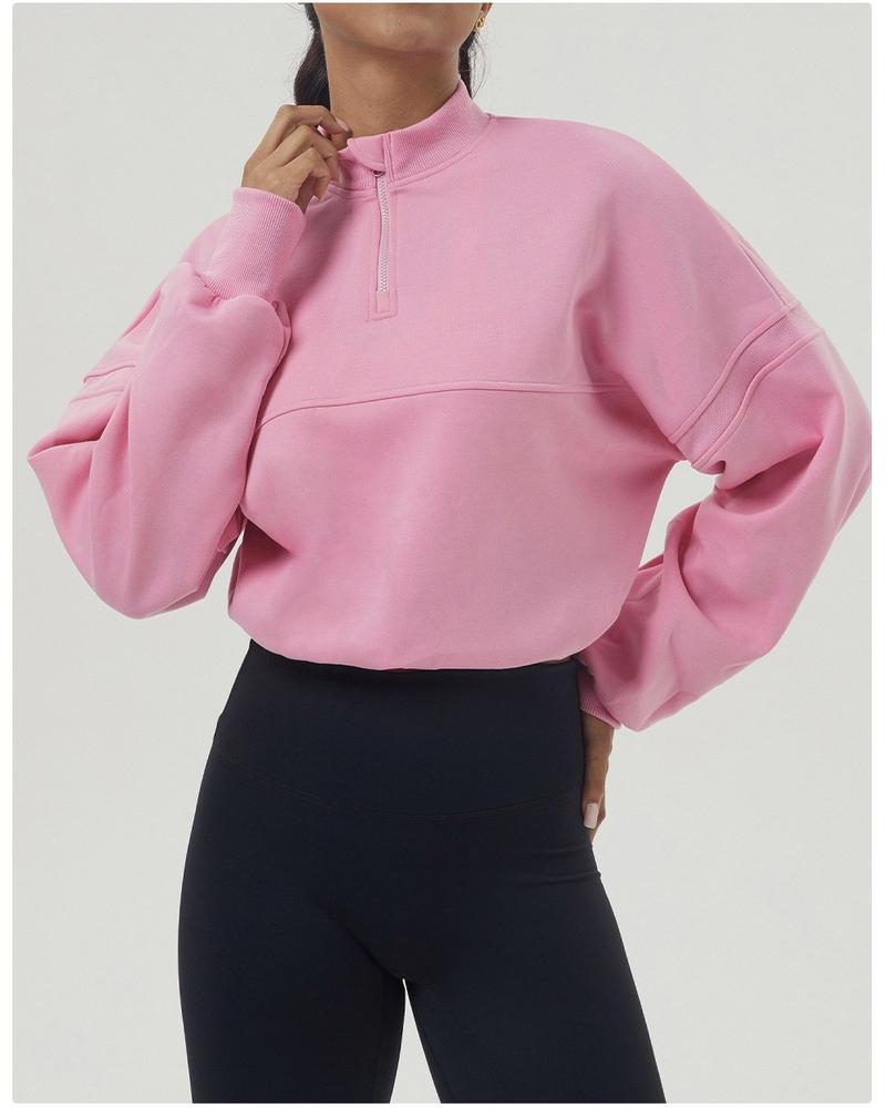 Evolve Quarter-Zip Pullover - Envy Pink