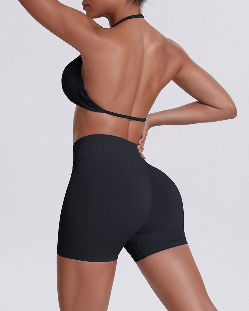 Elevate | Bra Top - Solid Black