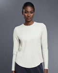 VELA | Premium Long Sleeve Curved Hem T-Shirt