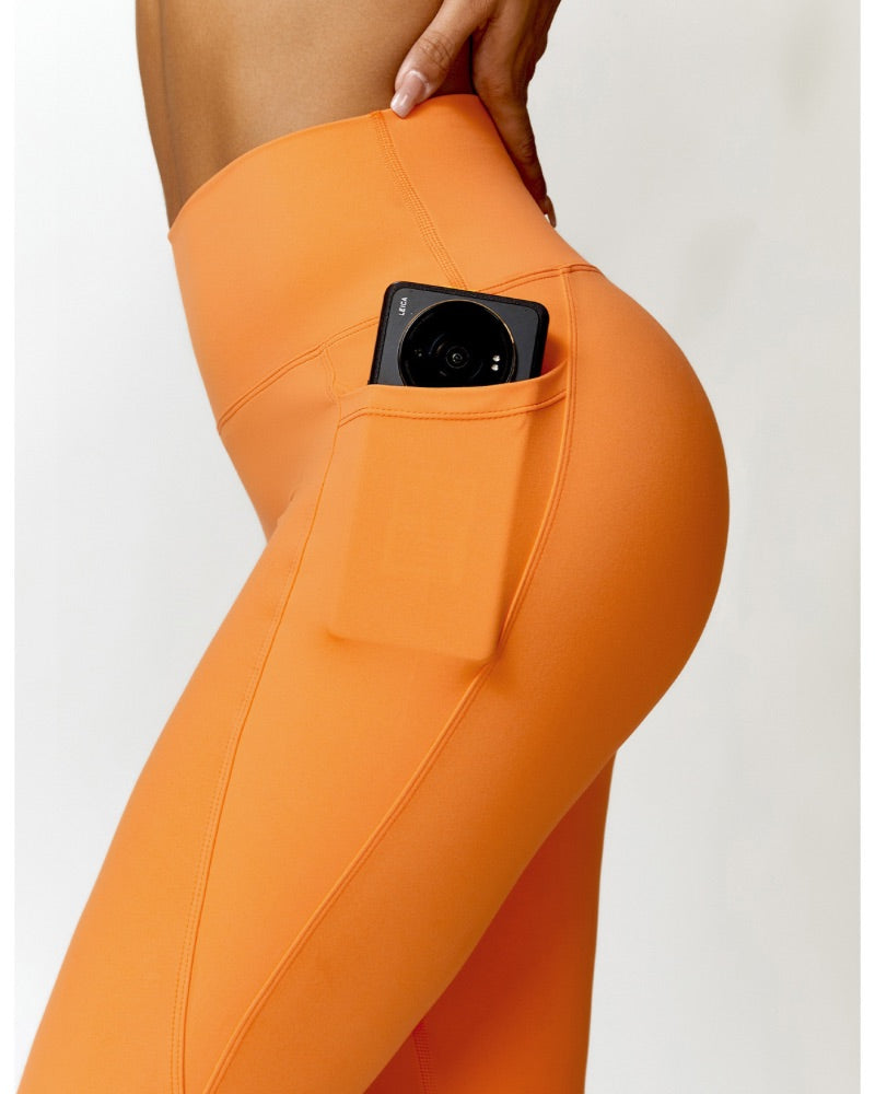 Envy Performance Leggings - Orange