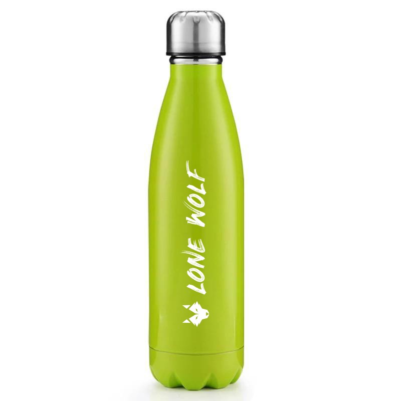 500ml Stainless Steel Hot / Cold Bottle - LONE WOLF FITWEAR