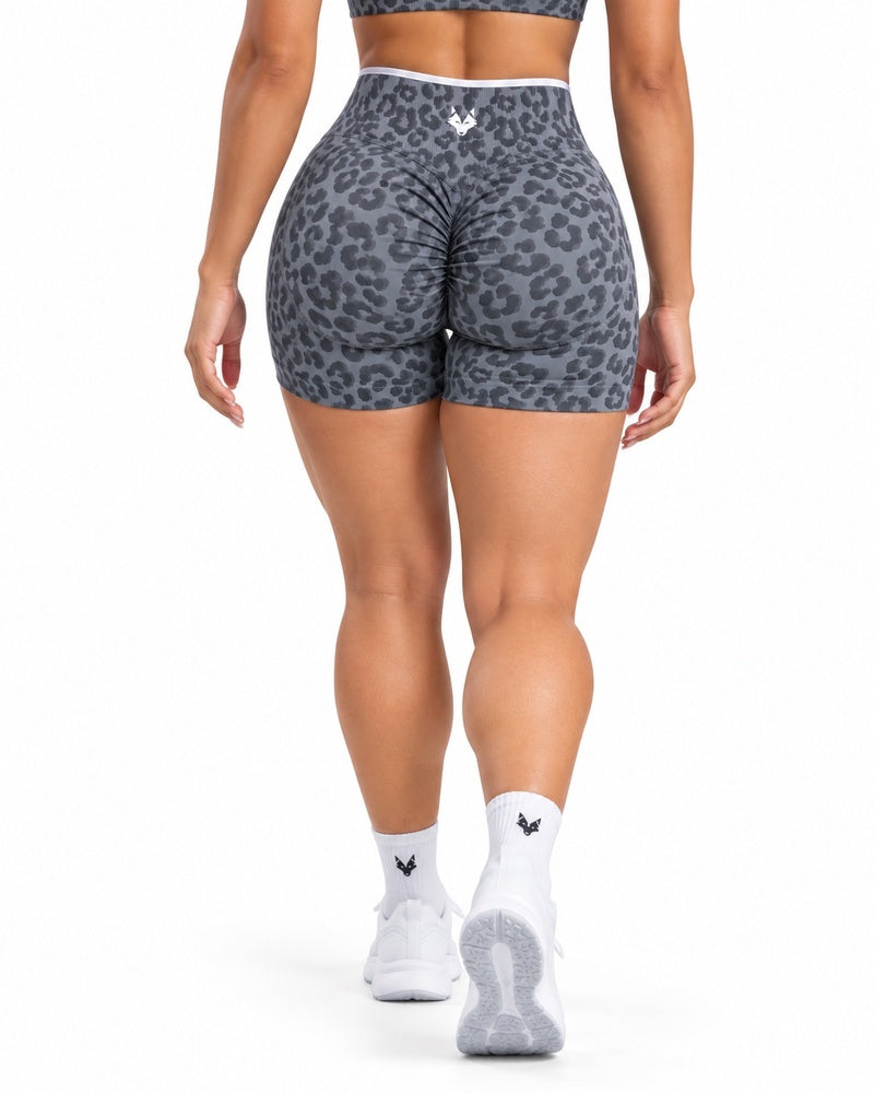 Leopard Print Shorts